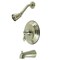 Kingston Brass KB3638ACL Single-Handle Tub and Shower Faucet, Brushed Nickel KB3638ACL - alternate 1